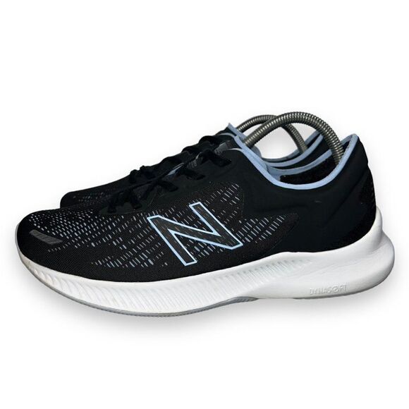 New Balance Dynasoft Pesu Black / Light Blue WPESULK1 Women's 10.5 - Picture 2 of 11